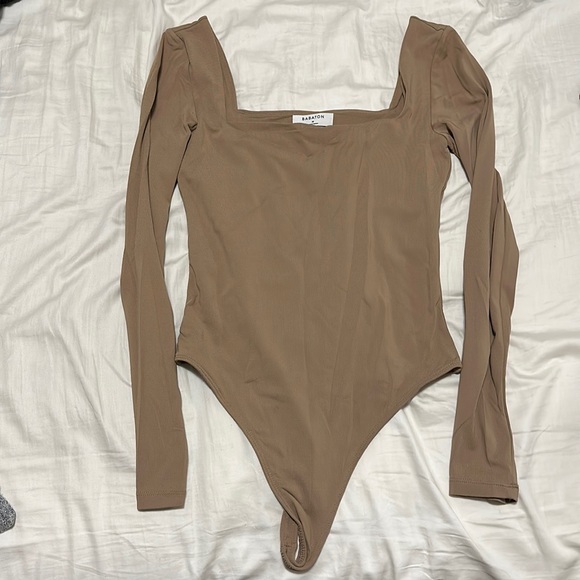 Babaton Tops - Aritzia Contour Bodysuit Longsleeve